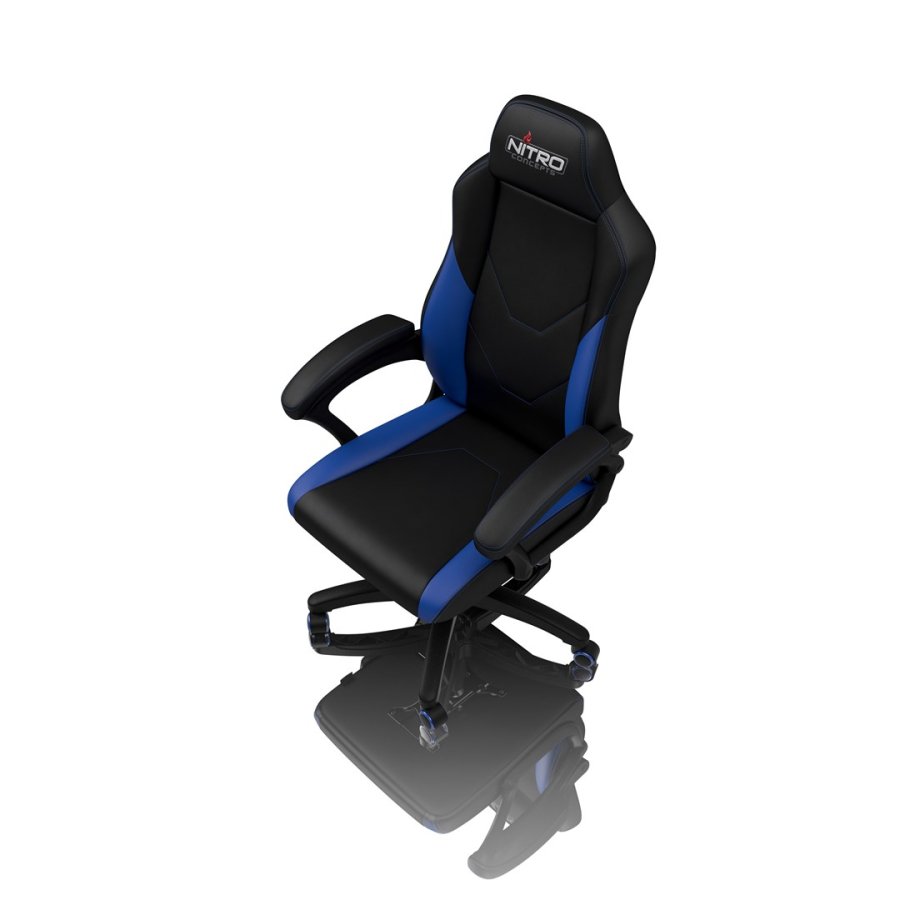 Nitro Concepts C100 PC gamingstol Polstret sde Sort, Bl #13
