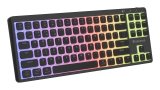 GENESIS Thor 430 TKL Wireless tastatur Spil USB + RF Wireless + Bluetooth QWERTY US engelsk Sort #22