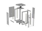 FRITST�ENDE RACKSKAB 19