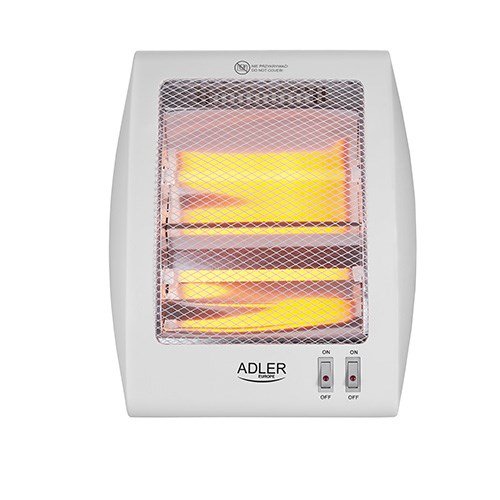 Adler AD 7709 Indend�rs Hvid 800 W Kvarts elektrisk rumvarmer #3