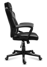 Huzaro FORCE 2.5 GREY MESH Gaming lnestol Trdsde Sort, Gr #4