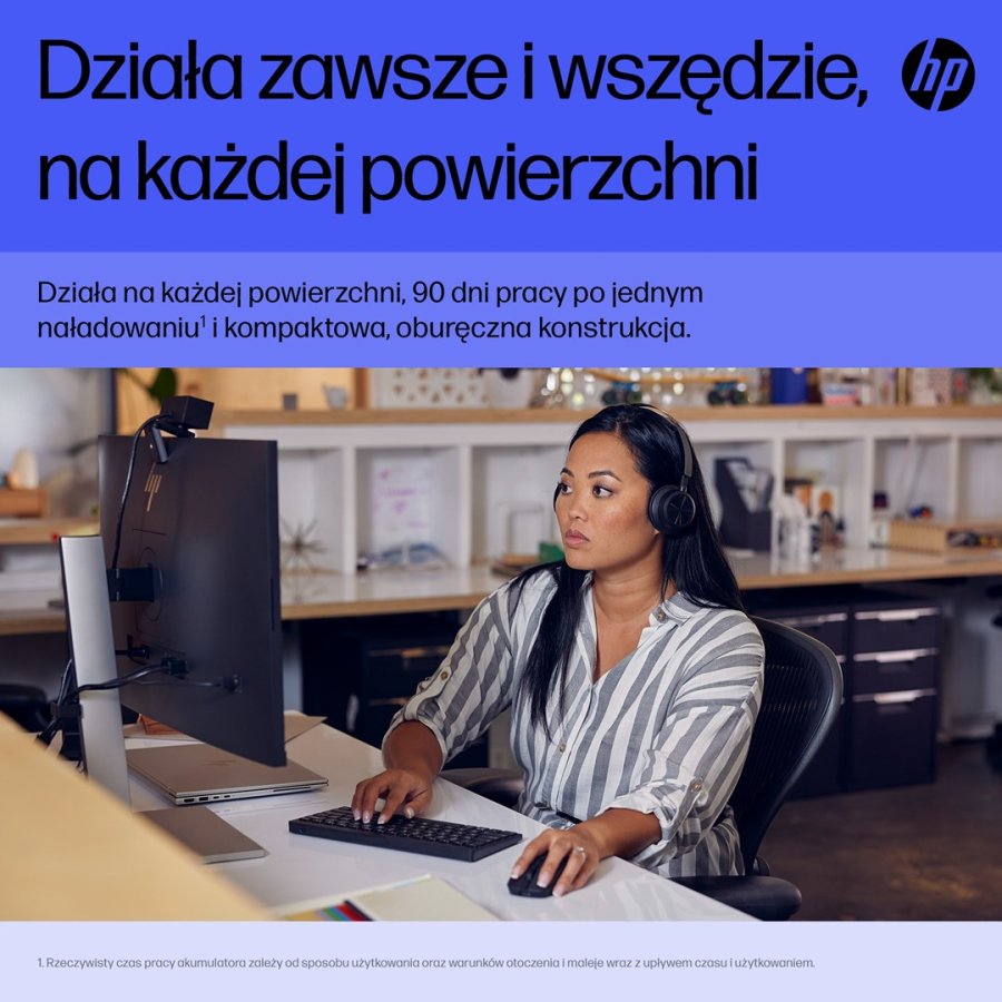 HP 715 genopladelig mus til flere enheder #7