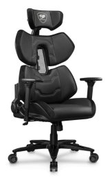 COUGAR Terminator Elite PC gamingstol Polstret s�de Sort, S�lv #8