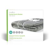 Nedis PEBL130CWT2 varmelagen og -pude Elektrisk tppe 120 W Gr, Hvid Fleece, Polyester #7