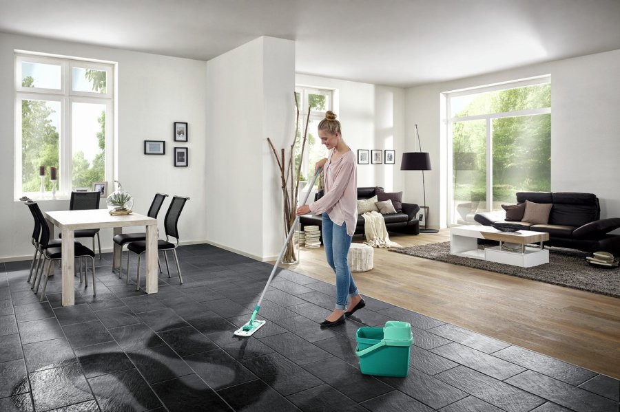 Mop with Bucket Leifheit 55360 Bl Turkisbl #12