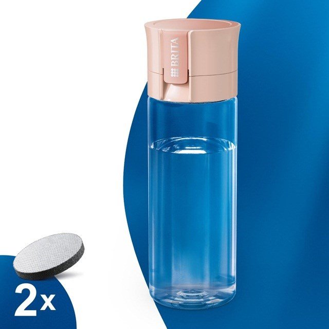 Brita Vital Filtrerende flaske 0,6 l Pastelfersken #5