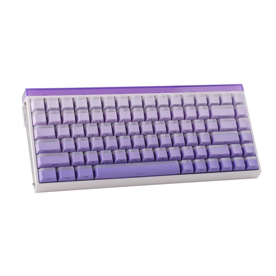 HERO84 HE White+Purple+Gradient+LIGHT JadeKing switch RGB AULA-tastatur #1
