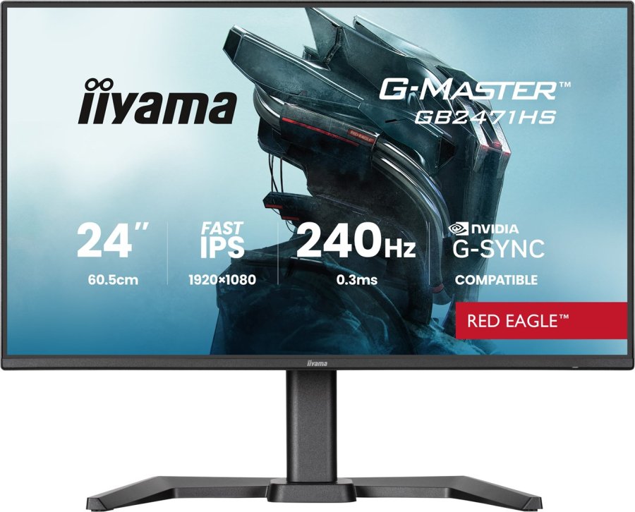 iiyama G-MASTER GB2471HS-B1 computerskrm 60,5 cm (23.8
