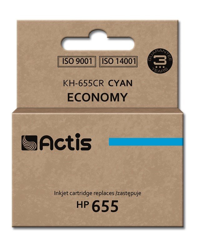 Actis KH-655CR blk (erstatning HP 655 CZ110AE; Standard; 12 ml; bl) #1