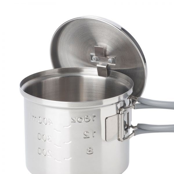 ESBIT PT625ST camping kkkengrej Pot 0,625 L Rustfrit stl #3