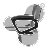 Gaming stol til brn Huzaro HZ-Ranger 1.0 Gr Mesh, gr og sort #6