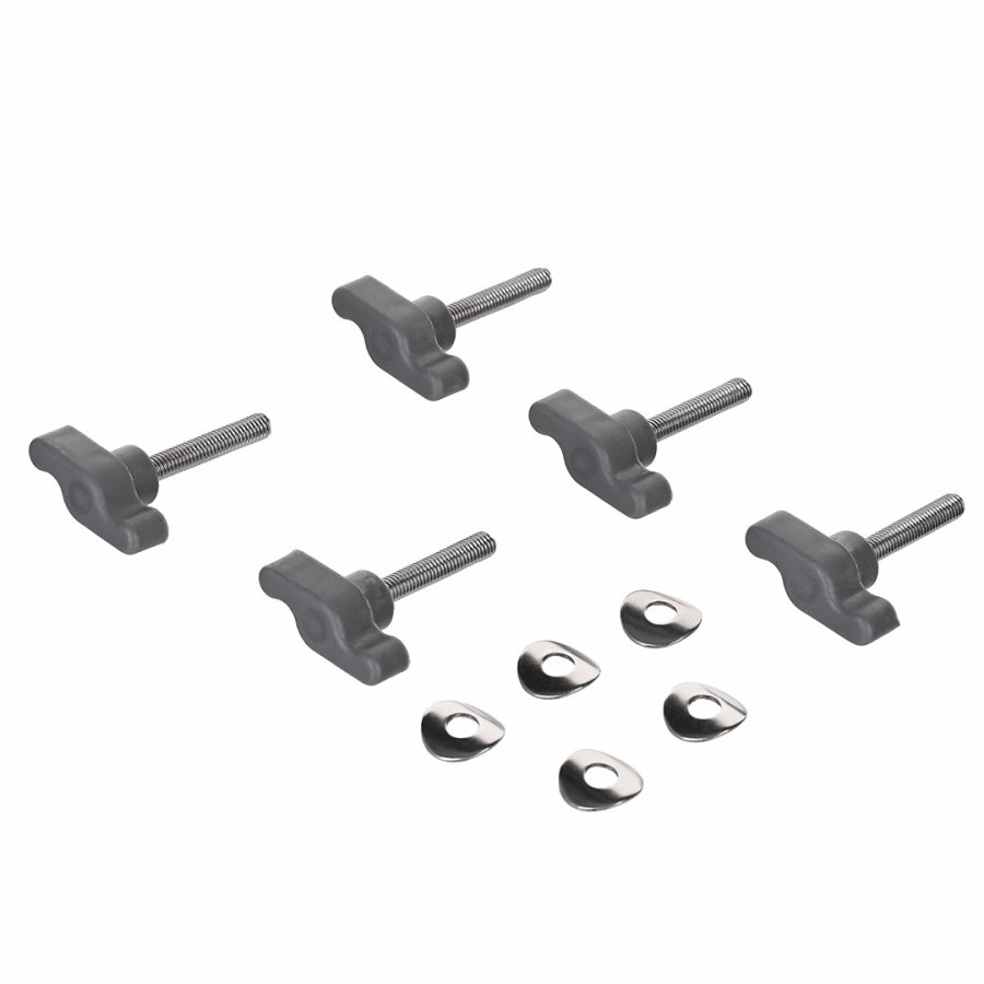 Rund brusetaburet i aluminium #8