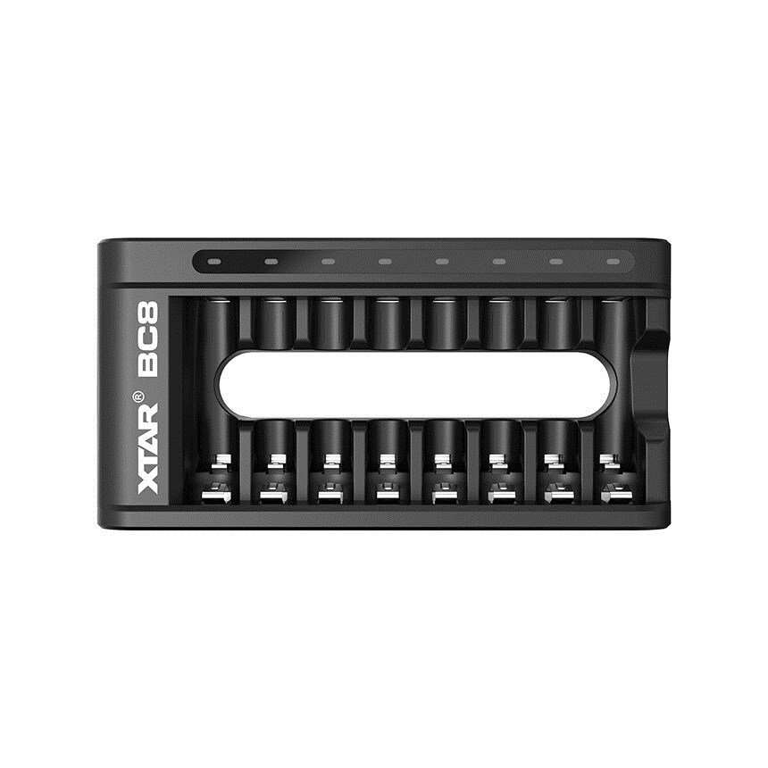 XTAR BC4 batterioplader til R03 / AAA og R6 / AA Li-ion 1,5V / NiMH-batterier #1