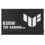 ASUS TUF-GAMING-650B-EVO enhed til str�mforsyning 650 W 20+4 pin ATX ATX Sort #1