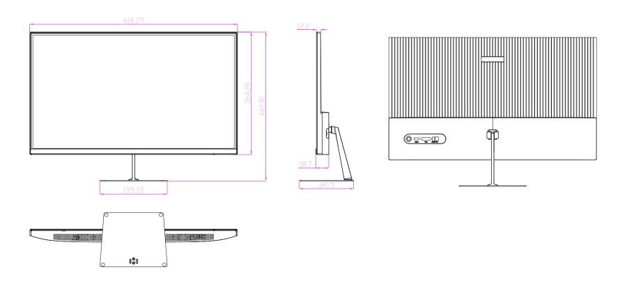 Dahua Technology DHI-LM27-C200 computerskrm 68,6 cm (27
