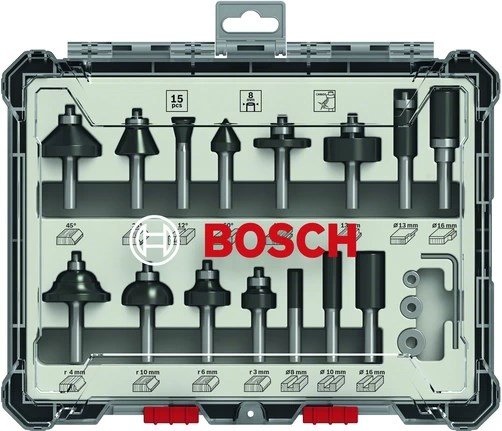 Bosch milling Set Mixed 15tlg. #1