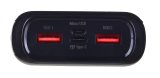 SILICON POWER QS28 Powerbank Eksternt batteri 20000 mAh 2x USB QC 3.0 1x USB-C PD (SP20KMAPBKQS280K) Sort #3