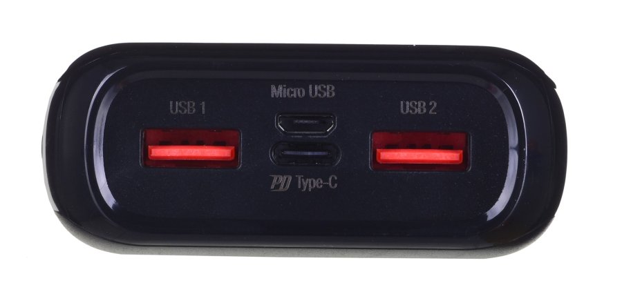 SILICON POWER QS28 Powerbank Eksternt batteri 20000 mAh 2x USB QC 3.0 1x USB-C PD (SP20KMAPBKQS280K) Sort #3