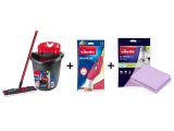 Vileda Ultramax Box fladmoppe med k�kkens�t | Universal-handsker, 1 par + Actifibre Pro k�kkenklud, 1 stk. #1