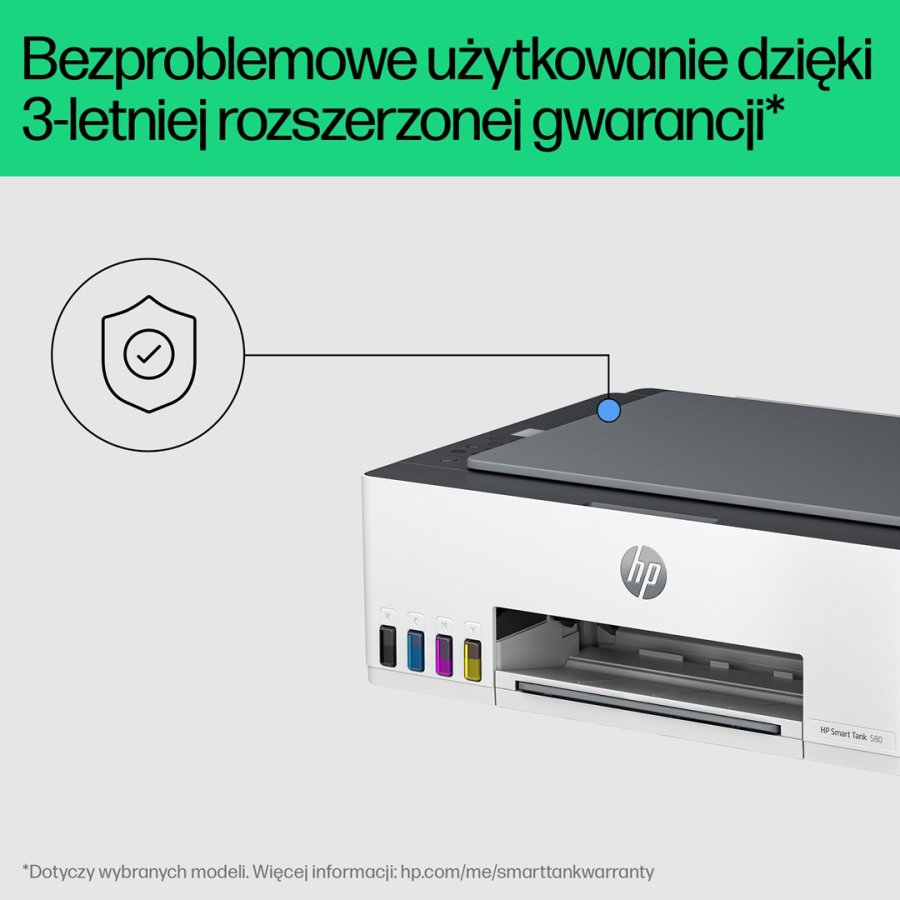 HP Smart Tank 580 All-in-One Printer, Home and home office, Print, copy, scan, Wireless; High-volume printer tank; Print from phone or tablet; Scan to PDF #5