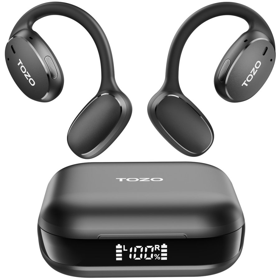TOZO OpenEgo True Wireless Stereo (TWS) Kostne USB Type-C Bluetooth Headset Sort #2