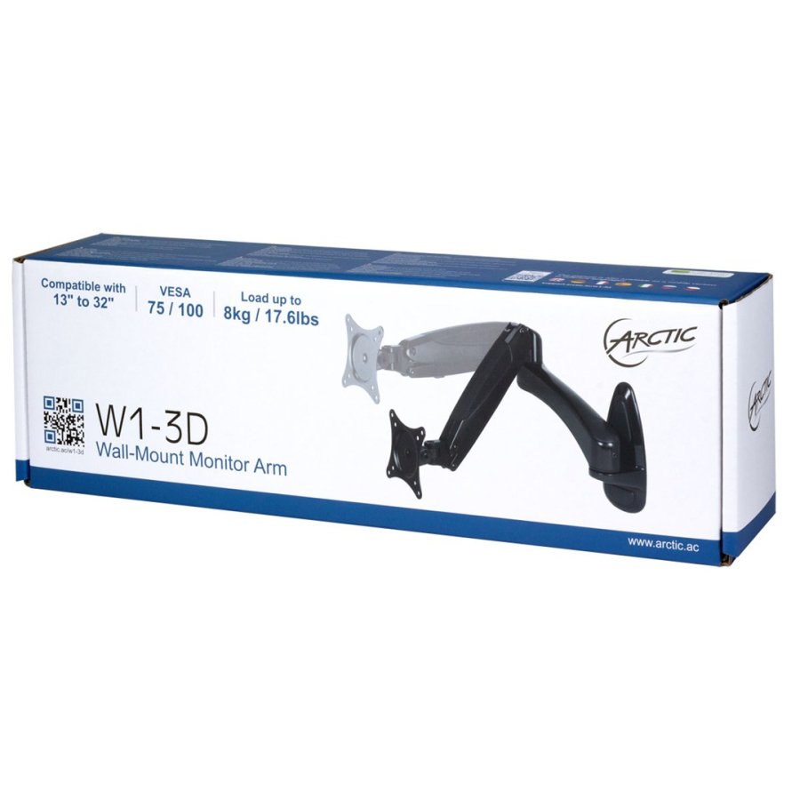 ARCTIC W1-3D skrmbeslag og -stativer 81,3 cm (32