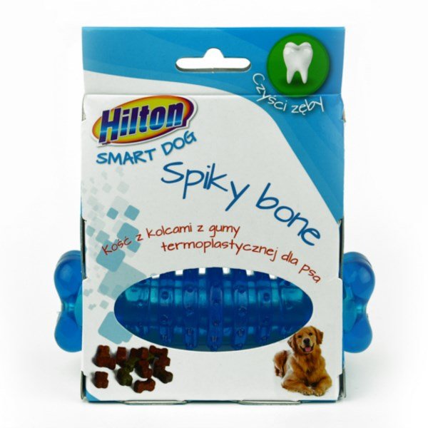 HILTON Dog spiky bone - Hundelegetj - 12 cm #1