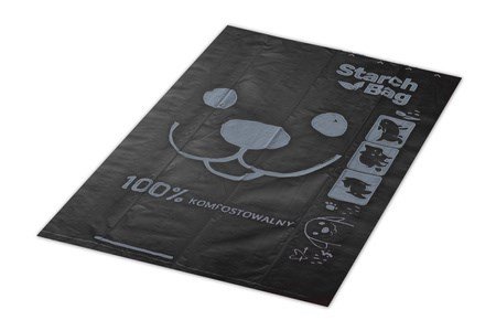 STARCHBAG BIO komposterbare poser til affring sorte  8x15 stk. #5