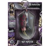 Gaming, kablet, optisk mus DEFENDER GM-933 SIN'SISTER 7200dpi 6P baggrundsbelyst #4