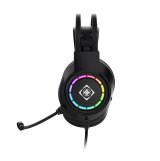 Deltaco Gaming DH220 USB Stereo Gaming Headset, RGB, Black #4