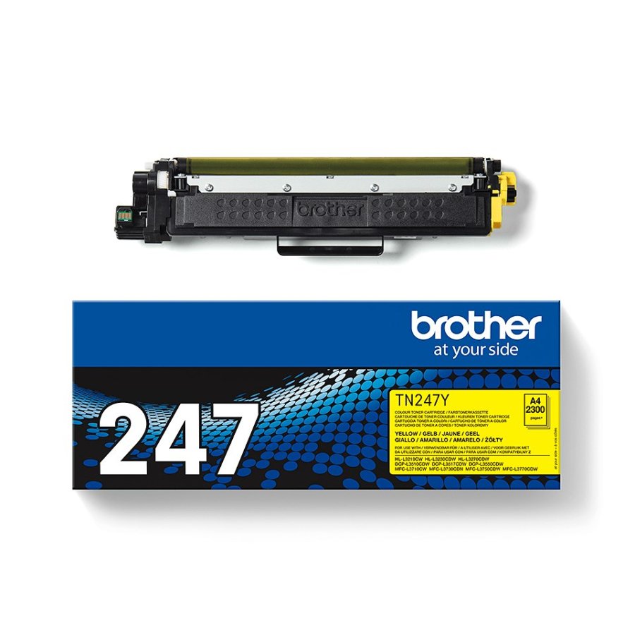 Yellow Laser Toner (TN247Y) #3