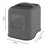 ROTHO Biala Anthracite - kattebakke #2