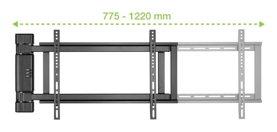 Techly ICA-PLB 060M tv-beslag 190,5 cm (75