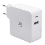 Manhattan 180146 oplader til mobil enhed Netbook, Tablet Hvid Vekselstrm Indendrs #3