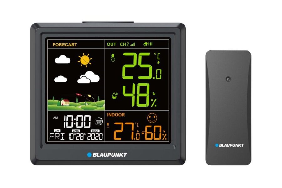 Blaupunkt vejrstation WS25BK sort #1