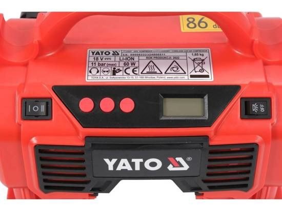 Yato YT-23247 luftkompressore 60 W 21 l/min Batteri #11
