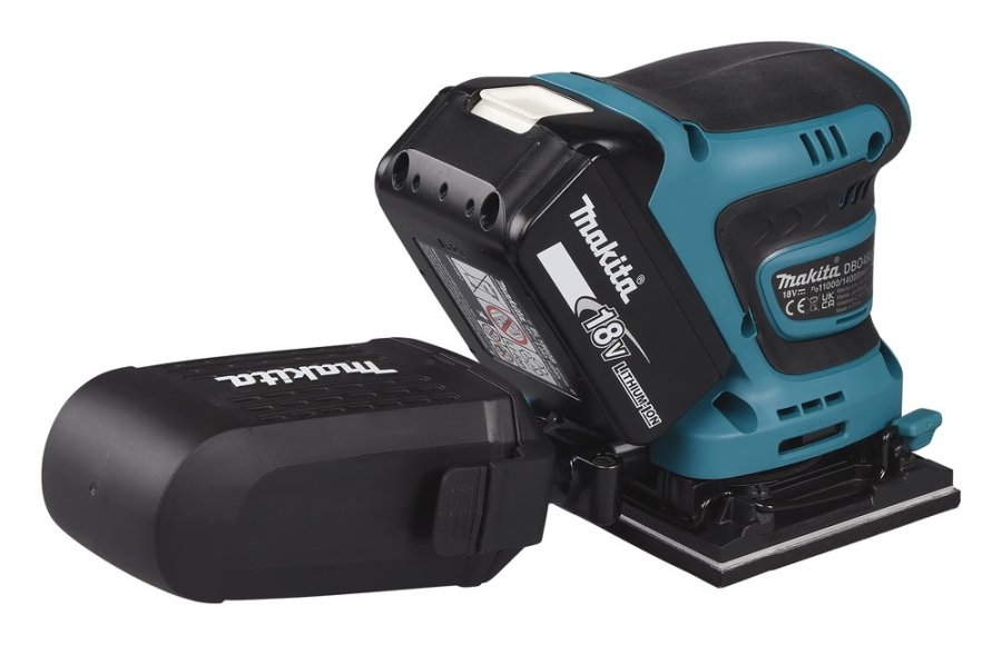 Makita DBO480Z transportabel slibemaskine Excentersliber 14000 OPM Sort, Bl 210 W #5