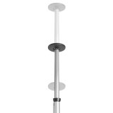 Teleskopisk tv-holder, lofts-/gulvstativ med hylde Maclean MC-791N 37