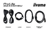 iiyama G-MASTER G2445HSU-B2 computerskrm 61 cm (24