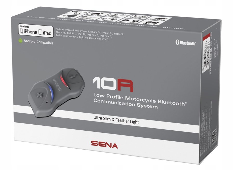 Intercom til motorcykler Sena 10R Single #3
