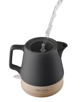 Concept RK0062 elkedel 1 L 1200 W Anthracit, Tr� #8