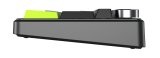 Tastatur med gasket-design F99 Pro Sort+Gr�+Gr�n med GrayWood-kontakter og RGB-belysning AULA #4