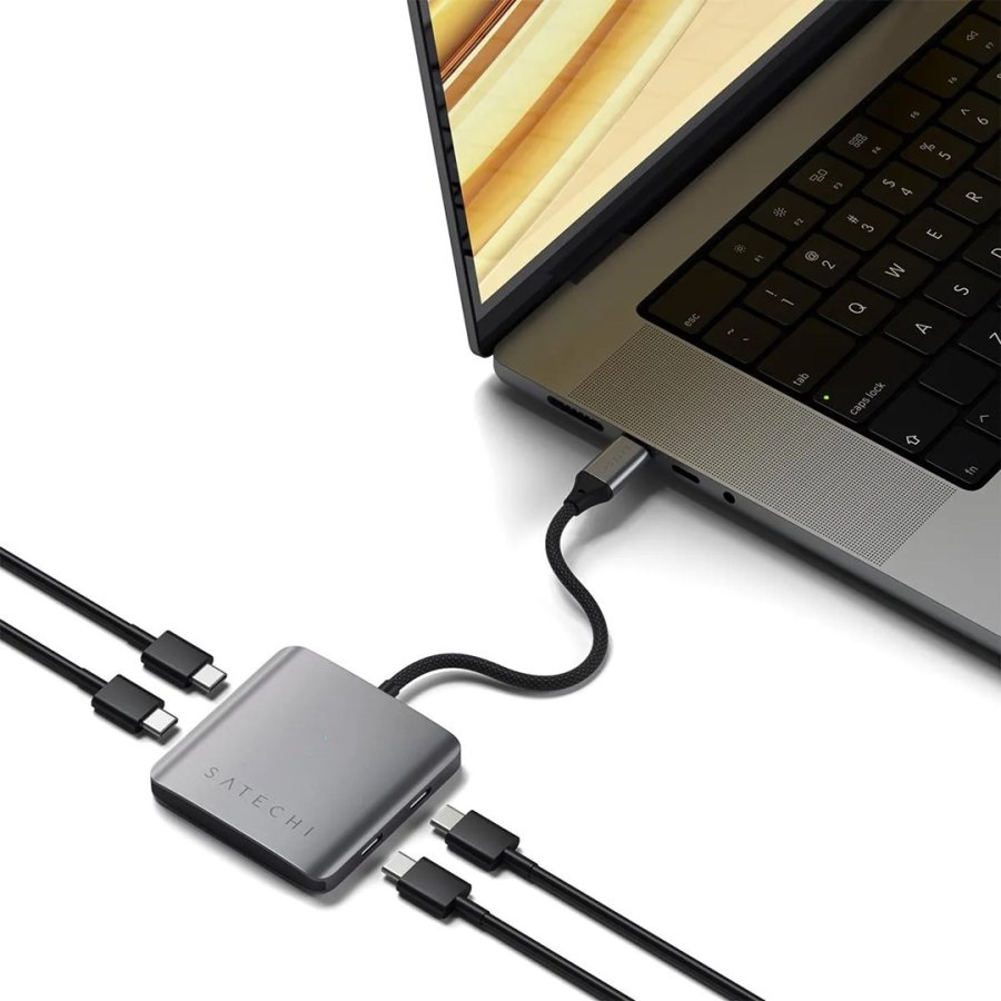 Satechi Hub w/ Power Delivery, 4 x USB-C 3.2 #7