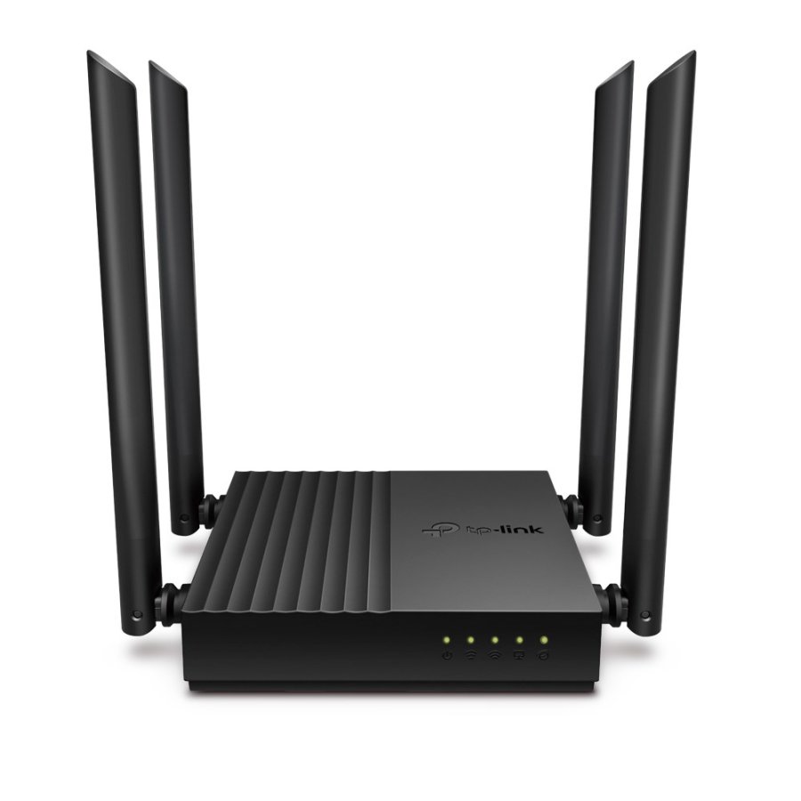 TP-Link ARCHER A64 trdls router Gigabit Ethernet Dual-band (2,4 GHz / 5 GHz) Sort #1