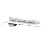 Trust GXT 833W THADO tastatur Spil USB QWERTY US engelsk Hvid #3