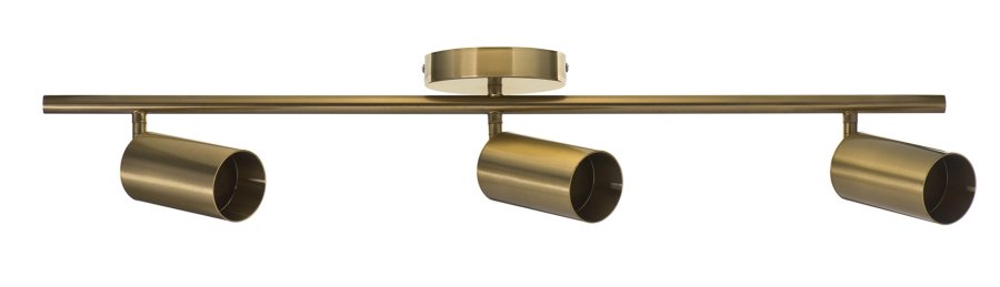 Activejet SPECTRA tredobbelt guld loft vglampe strimmel spotlight GU10 til stuen #2