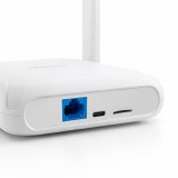 Qoltec 56980 Hjem og rejse 4G LTE-router med Wi-Fi 6 | AX300 | 2,4 GHz | Dobbelt antenne | USB-C | Micro SIM #5