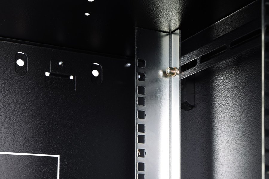 Digitus DN-19 09-U-EC-SW stativ 9U Vgmonteret stativ Sort #4