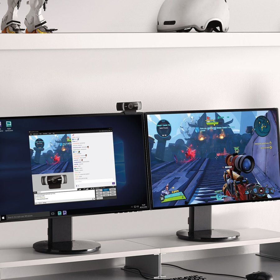 Logitech C922 Pro Stream webcam 1920 x 1080 pixel USB Sort #15
