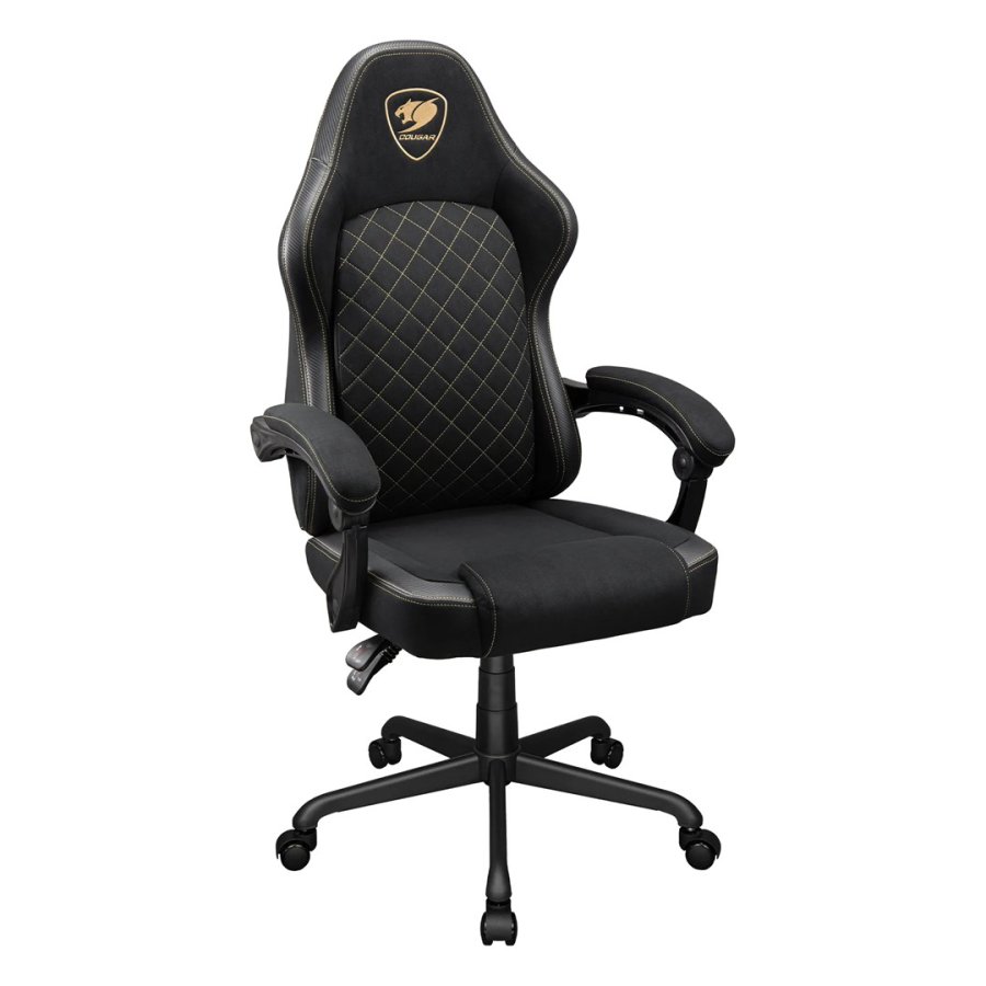 COUGAR CGR-FXF-GLB Universal gamingstol Polstret s�de Sort, Guld #8